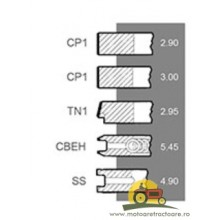 23/34-268 SEGMENTI MOTOR FIAT 315, 312, 312R