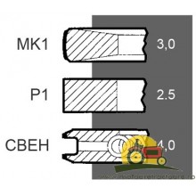 23/34-257 SEGMENTI MOTOR FIAT, 1930841, 23/34-262, 34-262, 34-257, 08-244500-00
