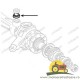 23/6451-8 RULMENT PIVOT 5119699, 4960389, 4967754